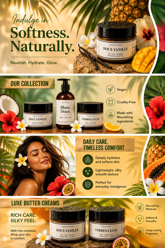 Introducing the VIVENZA LUXE Handmade Collection: Luxury Body Care, Crafted by Hand