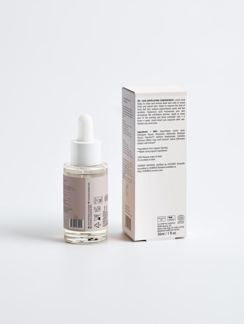 VIVENZA CO AHA Exfoliating Concentrate – Lightweight Liquid Exfoliant with 10% Lactic Acid