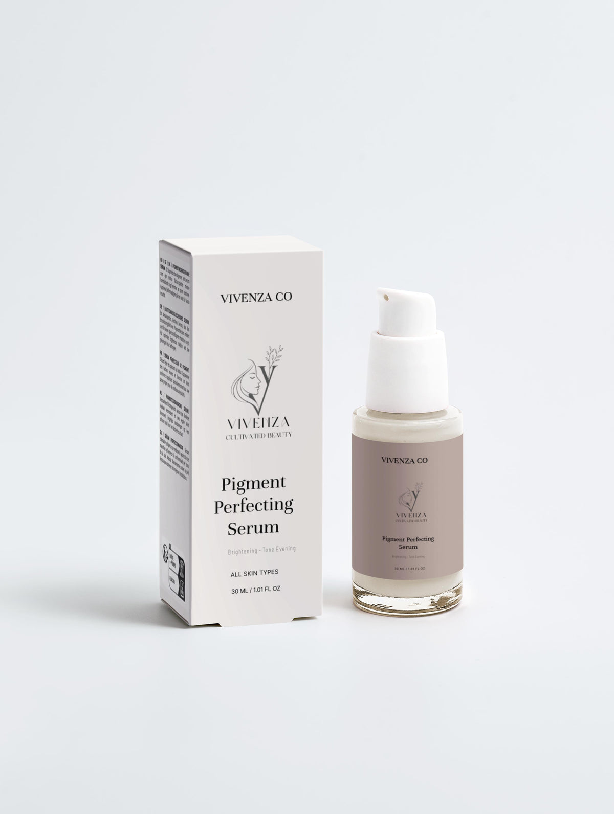 VIVENZA CO Pigment Perfecting Serum with Kojic Acid – Brightening Serum for Dark Spots