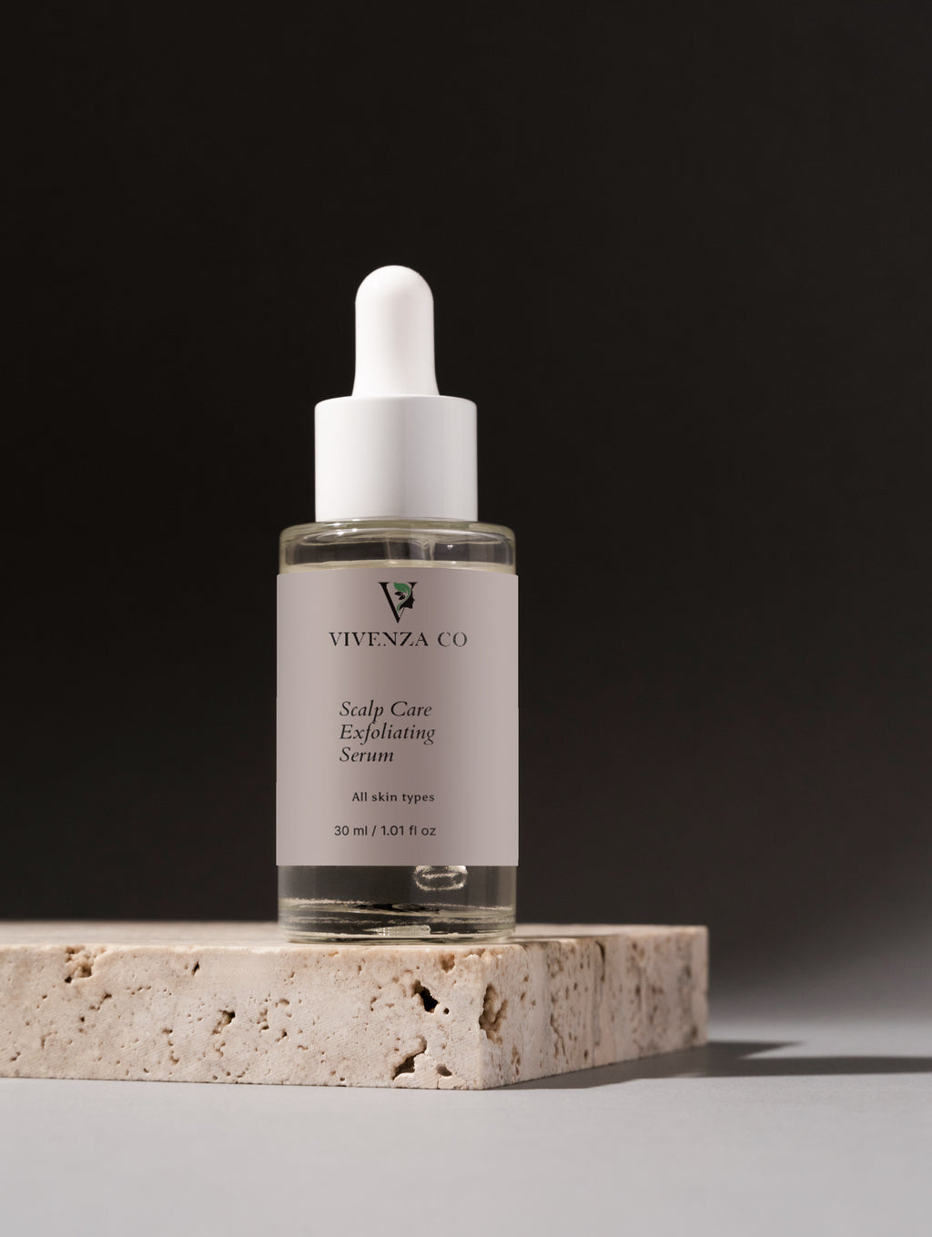 VIVENZA CO- Scalp Care Exfoliating Serum | Lactic Acid + Sodium Hyaluronate