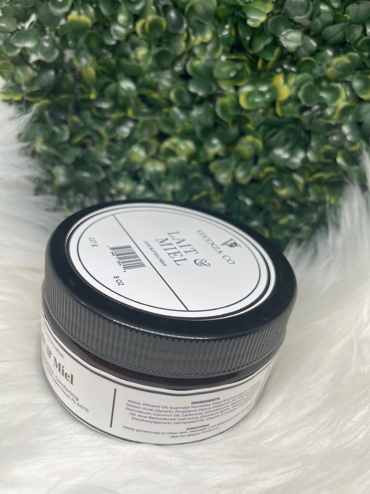 VIVENZA CO. Luxe Butter Crème - Golden Oat| Rich Whipped Body Butter | 8 oz