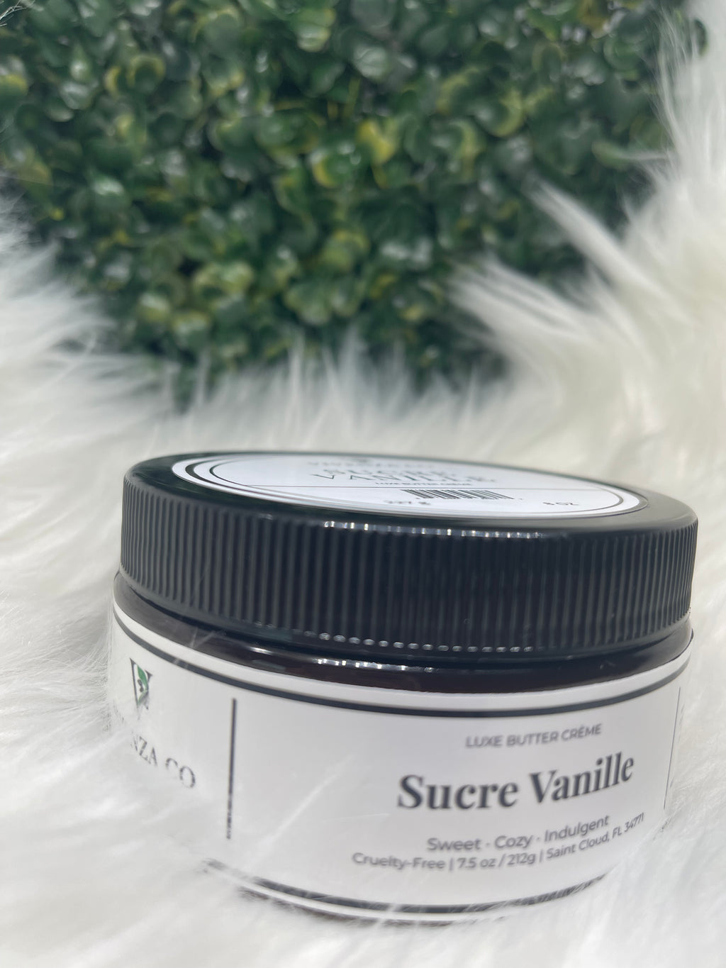VIVENZA Velvet Sugar Luxe Butter Crème | Warm Vanilla Sugar Body Butter | Rich Moisturizer for Dry Skin | 7.5 oz