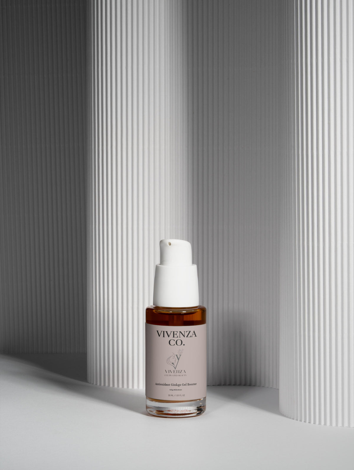 VIVENZA CO Ginkgo Biloba Face Gel Booster – Lightweight Hydrating Concentrate
