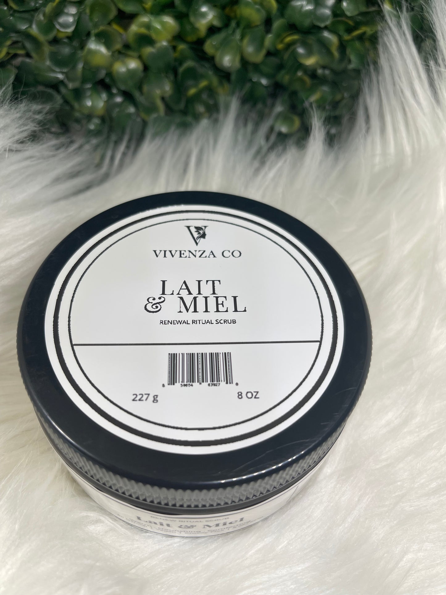 VIVENZA CO. Renew Ritual Scrub - Golden Oat | Exfoliating Brown Sugar Scrub | 8 oz