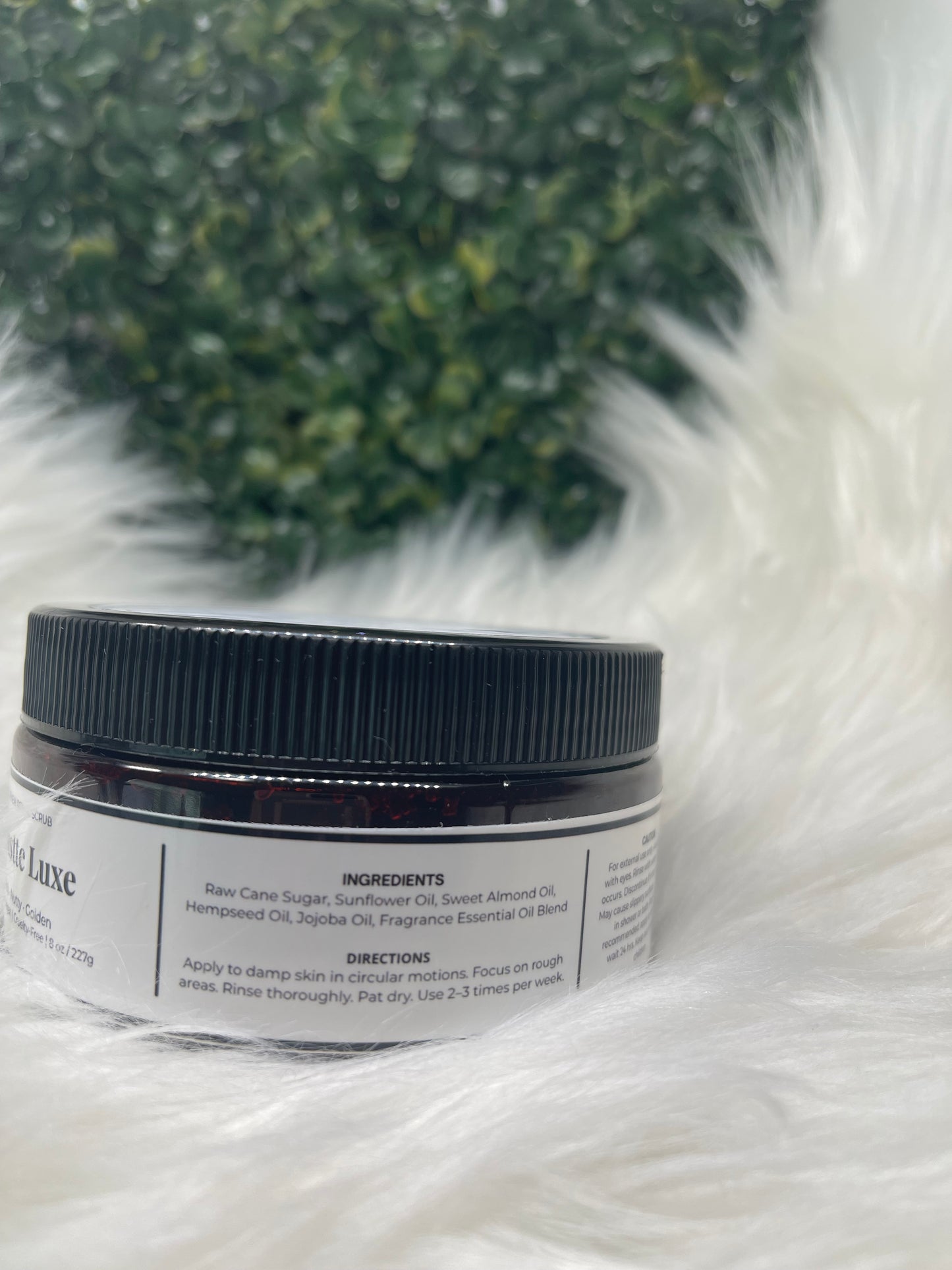 VIVENZA CO. Renew Ritual Scrub - Honey Noir | Exfoliating Brown Sugar Scrub | 8 oz
