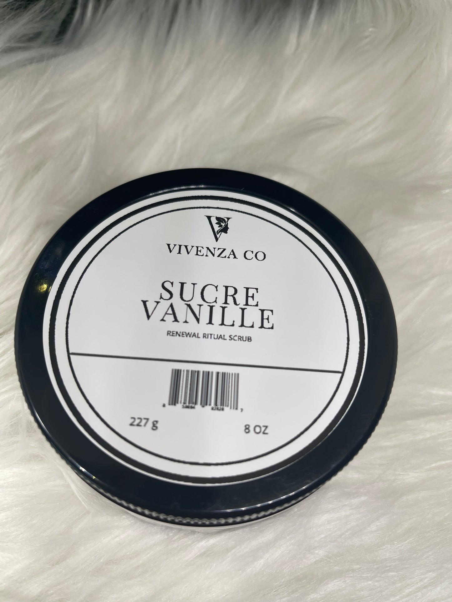 VIVENZA CO. Renew Ritual Scrub -Velvet Sugar | Exfoliating Brown Sugar Scrub | 8 oz