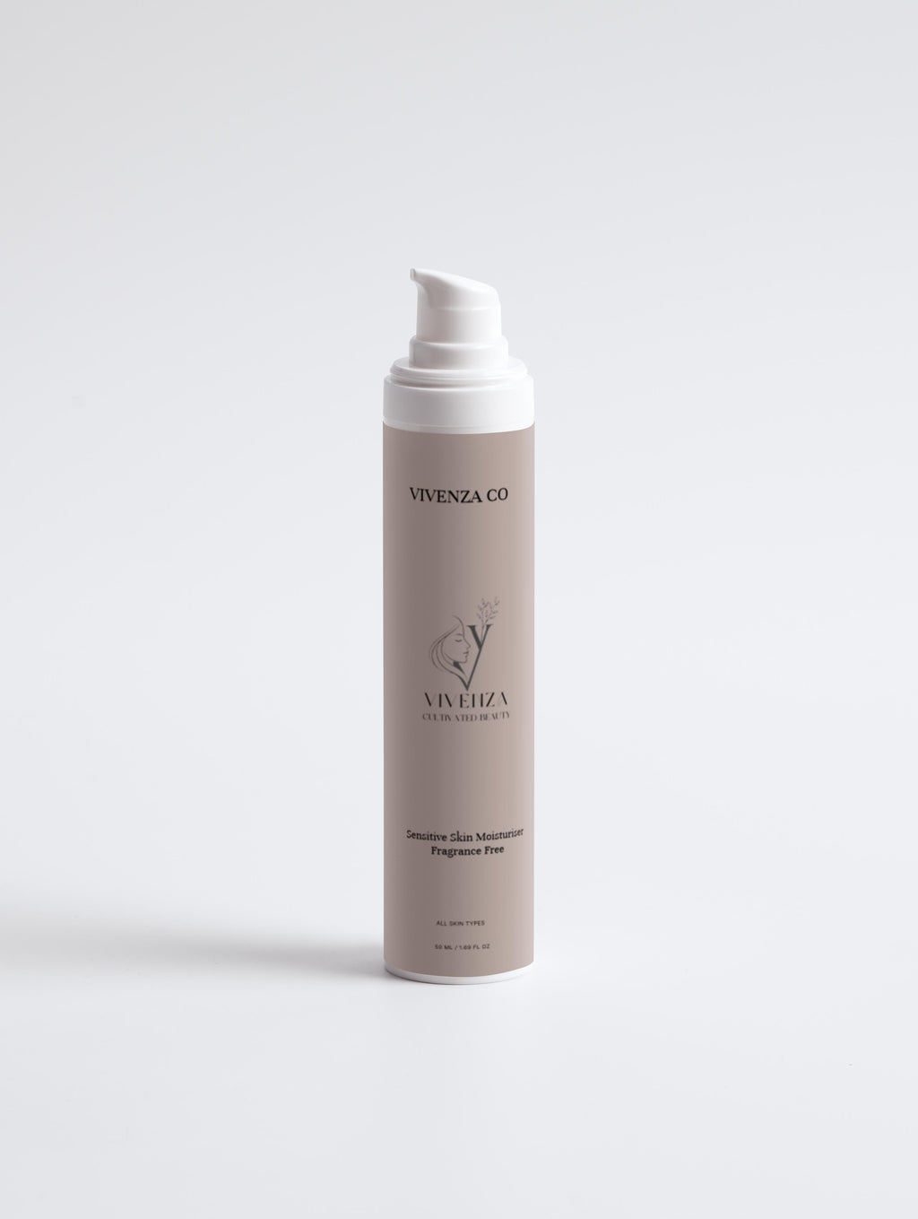 VIVENZA CO Sensitive Skin Moisturiser – Fragrance-Free Hydrating Face Cream