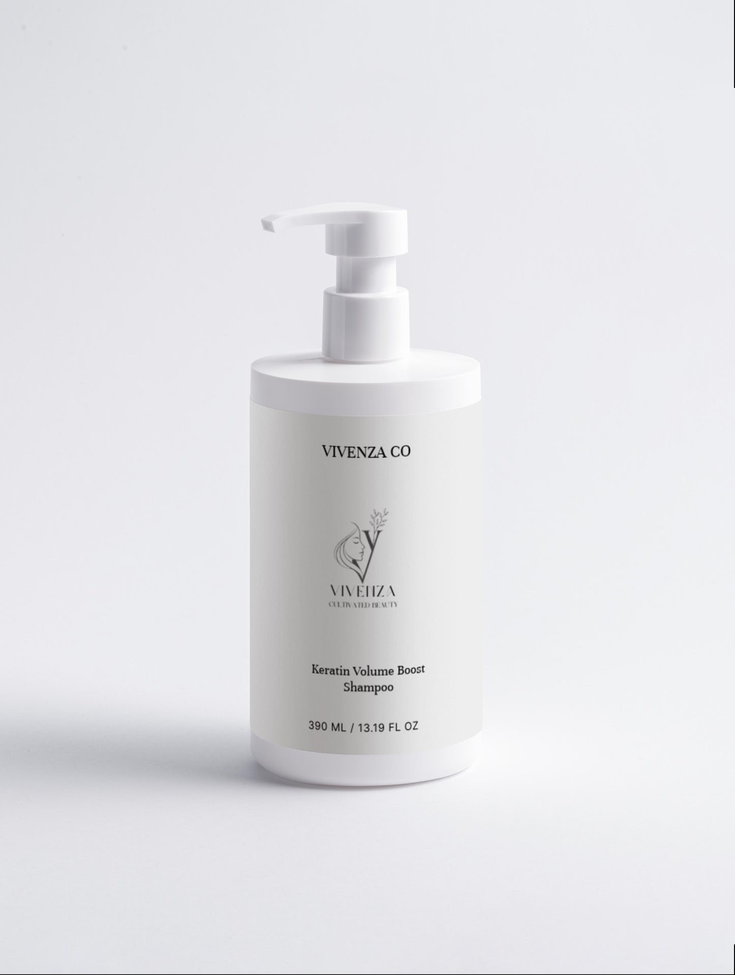 VIVENZA CO Keratin Volume Boost Shampoo – Lightweight Volumizing Cleanser