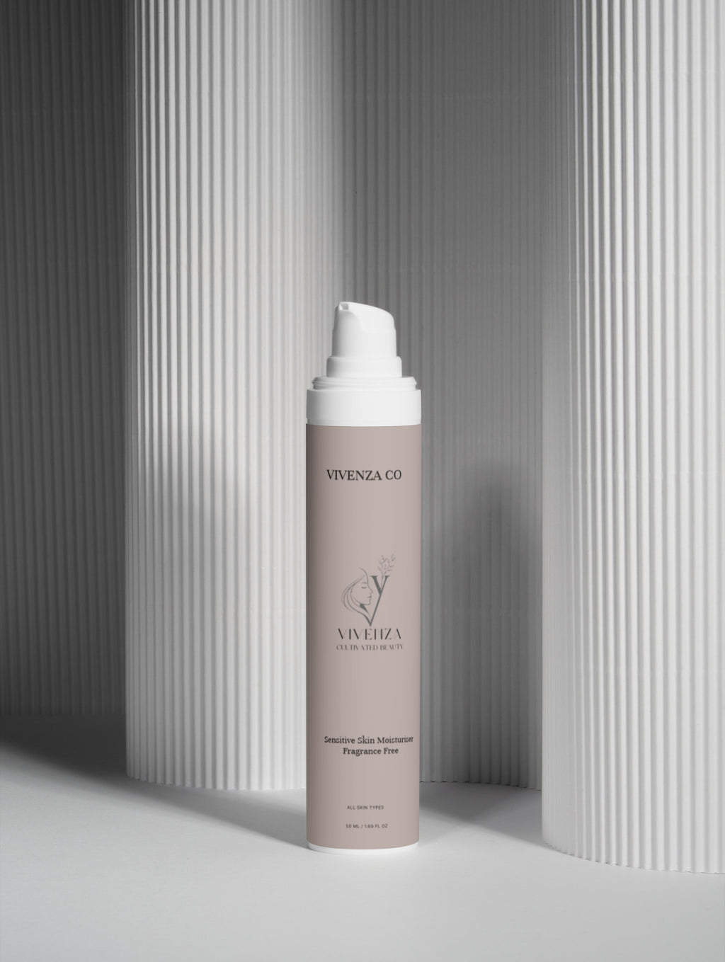 VIVENZA CO Sensitive Skin Moisturiser – Fragrance-Free Hydrating Face Cream