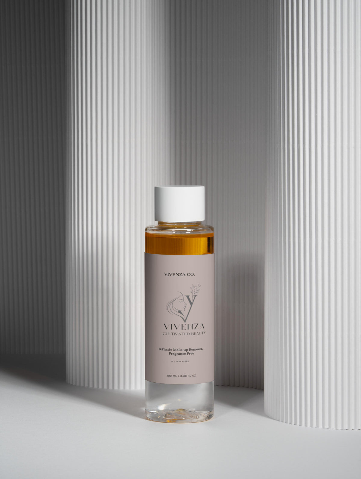 VIVENZA CO Bi-Phasic Make-Up Remover – Fragrance-Free Dual-Phase Cleanser