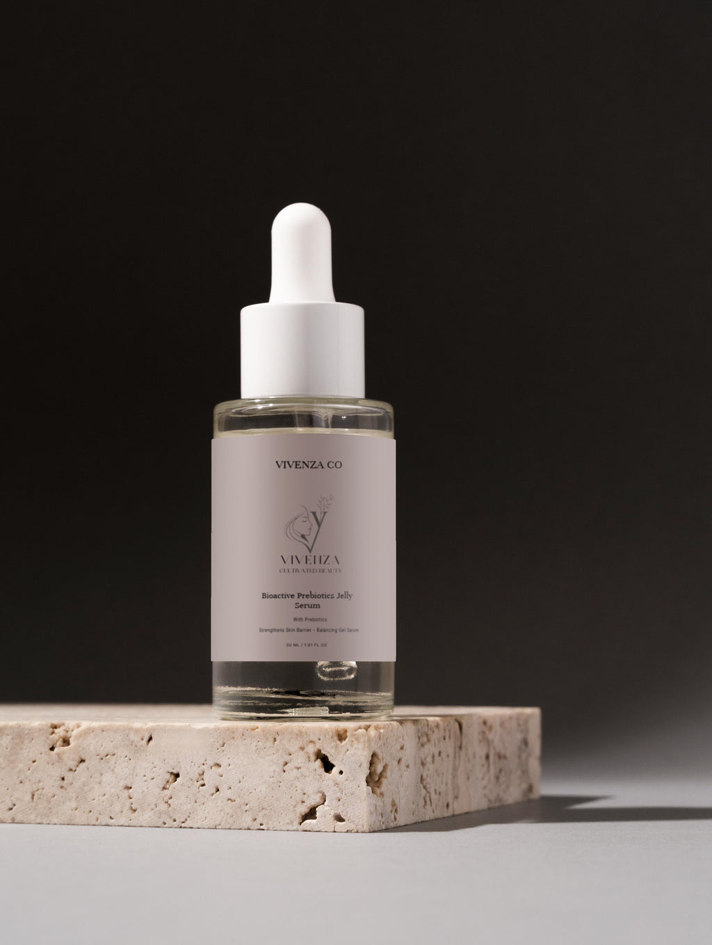 VIVENZA CO Bioactive Prebiotic Jelly Serum – Lightweight Gel Facial Serum | 30 ml